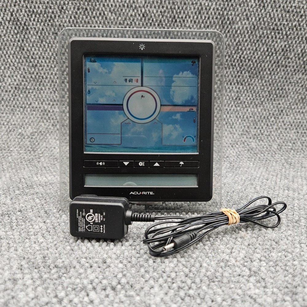 AcuRite Weather Ticker Station Display 01536CDI Digital Forecaster Monitor